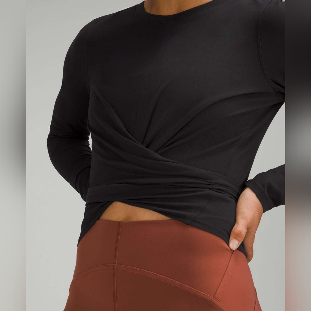 Lululemon Time To Restore Long Sleeve Top Size 10